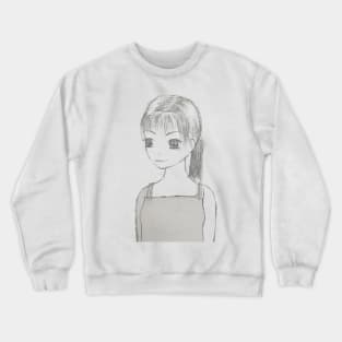 Korean Girl Crewneck Sweatshirt